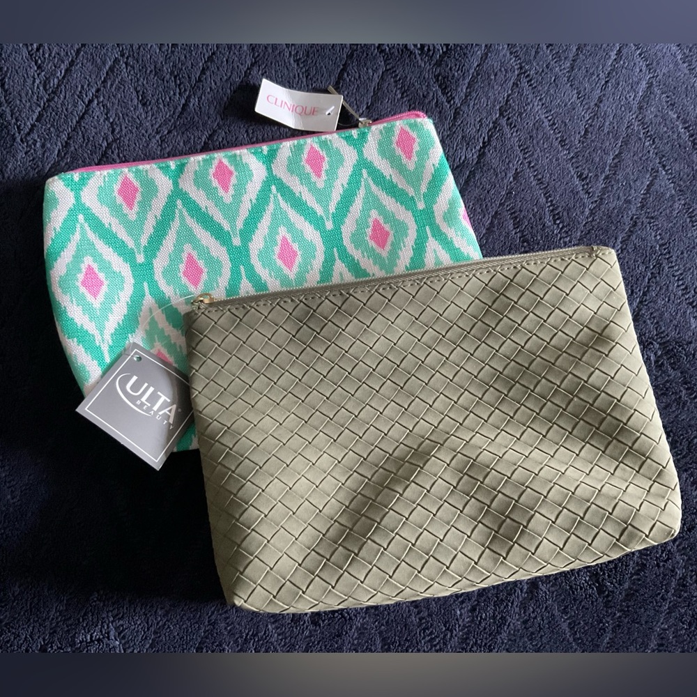 New Clinique & Ulta Makeup Bags